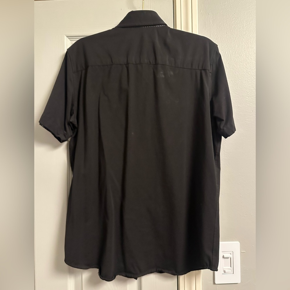 Buttercloth - Icy Cotton Short Sleeve Button Down Shirt - Picture 2 of 3